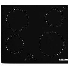Электрическая варочная поверхность Bosch PKE611BA2E, 4 конфорки, стеклокерамика, 6600 Вт