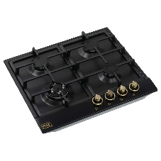 Газовая варочная поверхность Korting HG 661 CTGN, 4 конфорки, эмалированный металл, 8300 Вт