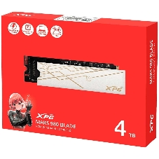 Накопитель SSD ADATA XPG MARS 980 BLADE, 4Tb, PCIe 5.0 x4, M.2 2280, NVMe, R/W 14000/13000 3D-NAND