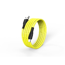 Кабель Smartbuy (iK-512-S21by) S21 Lightning желтый, 2.4 А, сил., 1 м