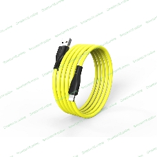 Кабель Smartbuy (iK-512-S21by) S21 Lightning желтый, 2.4 А, сил., 1 м