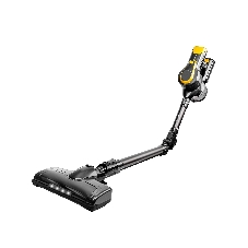Пылесос вертикальный Brayer BR4273 серый/желтый, питание от аккумулятора, 350 Вт, уборка сухая, пылесборник 0,8 л