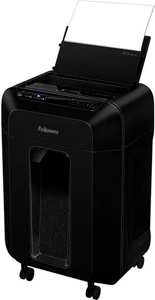 Шредер Fellowes AutoMax 90М черный с автоподачей (секр.P-4) фрагменты 90лист. 17лтр. скрепки скобы пл.карты