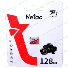 Флеш карта microSDHC 128Gb Netac P500 ECO NT02P500ECO-128G-S (без SD адаптера)
