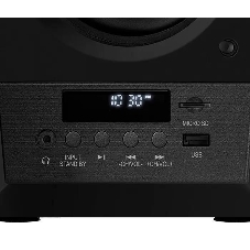Акустическая система 2.0 SVEN MC-10, чёрный, мощность 2x25Вт (RMS), FM-тюнер, USB/microSD, дисплей, пульт ДУ, Bluetooth SVEN MC-10, чёрный, акустическая система 2.0, мощность 2x25Вт (RMS), FM-тюнер, USB/microSD, дисплей, пульт ДУ, Bluetooth