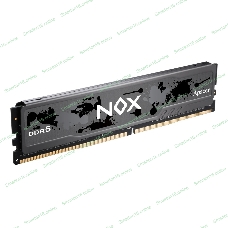 Оперативная память Apacer Nox, DDR5, 16Gb (1x16 GB), 6000 MHz, CL40, DIMM, радиатор, черный