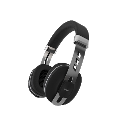 Беспроводные/проводные наушники Maxvi MHF-202BT черный, полноразмерные, Bluetooth + проводной, до 15 ч