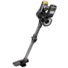 Пылесос вертикальный Brayer BR4273 серый/желтый, питание от аккумулятора, 350 Вт, уборка сухая, пылесборник 0,8 л