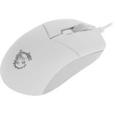 Мышь проводная MSI Clutch GM11 белый, 5000 dpi, USB, кнопки - 6