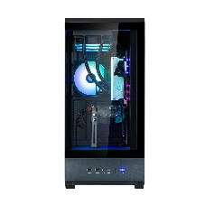 Компьютерный корпус ZALMAN P50 DS, ATX, черный, WINDOW, 2x3.5