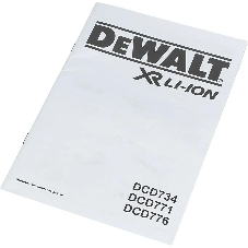 Дрель-шуруповерт DeWalt DCD771D2-QW, 18 В, 2 Ач, 42 Нм, щеточный