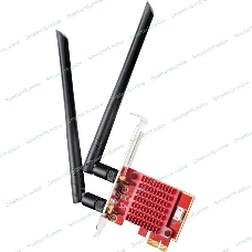 Сетевой адаптер Wi-Fi + Bluetooth Cudy WE3000S АХ5400 PCI Express (ант.внеш.съем) 2ант.