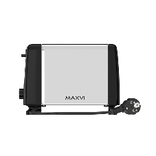 Тостер Maxvi KT822S silver-black