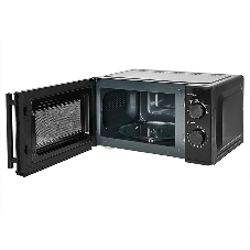 Микроволновая печь Delta DL-85L20 черный, 20 л, 700 Вт, переключатели - поворотный механизм