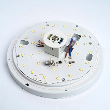Светильник светодиодный Feron AL3016 ДБП-12w с датчиком 4000К 960Лм IP65 круглый белый