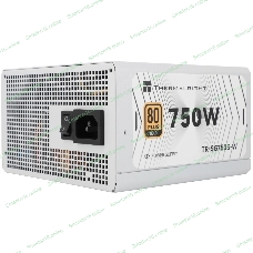 Блок питания 750W/Power Supply Thermalright, 750W 80+ Gold (ATX, 3.1, PCIe 5.1, Non-modular, 1x24(20+4)pin, 1xCPU 8(4+4)pin, 2xPCIe*2 8(6+2)pin, 5xSATA3, 1x12+4pin (12VHPWR PCIe 5.1 12+4pin 600mm), 3xMOLEX4pin, Active, 120x120мм, 150x140x86mm, APFC, white)