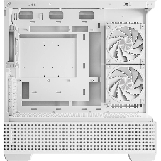 Компьютерный корпус Deepcool CG380 3F WH без БП, боковое окно (панорама), 3x120мм ARGB PWM вентилятора, белый, mATX