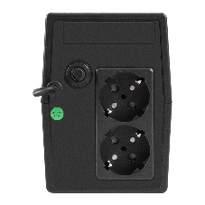 Источник бесперебойного питания ExeGate Smart LB-500.LCD.AVR.2SH (500VA/300W, LCD, AVR, 2*Schuko, батарея 12V 4.5Ah, черный)