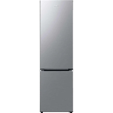 Холодильник Samsung RB38C600CS9/EF серебристый двухкамерный 276/114л морозилка снизу, No Frost