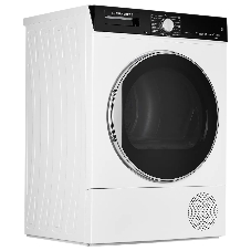 Сушильная машина Kuppersberg DM 560 W белый, 8 кг, сушка - конденсационная, программ - 15, 59.5 x 84.5 x 56.6 см