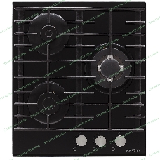 Газовая варочная поверхность Krona HAGEL 45 BL W черный