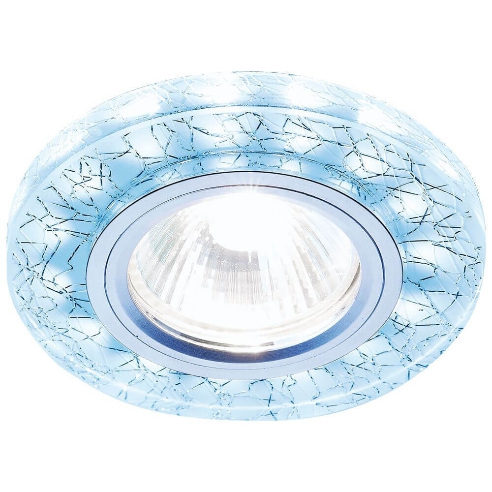 Встраиваемый точечный светильник S226 W/CH/C белый/серебро/MR16+3W(LED COLD)
