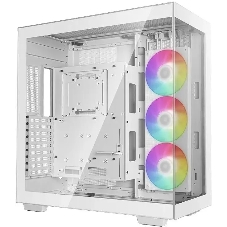 Компьютерный корпус Deepcool CH780 WH белый без БП ATX 2x120мм 1x140мм 2xUSB 3.0 audio bott PSU