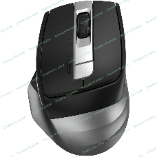 Мышь беспроводная A4Tech Fstyler FB35CS серый/черный, 2000 dpi, радиоканал, Bluetooth, USB, кнопки - 5