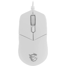 Мышь проводная MSI Clutch GM11 белый, 5000 dpi, USB, кнопки - 6