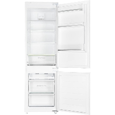 Встраиваемый холодильник Kuppersberg NBM 17863, Габариты(ВхШхГ):178.5x54x54,5; Перенавешиваемые двери, Класс энергопотребления А++ (222 кВт/ч), No-frost, 182л/59л, Уровень шума: 41 Дб