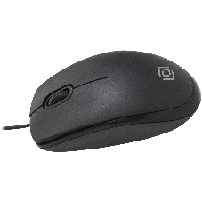 Мышь проводная Oklick 195M черный, 800 dpi, USB, кнопки - 3