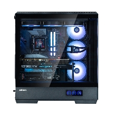Компьютерный корпус ZALMAN P50 DS, ATX, черный, WINDOW, 2x3.5