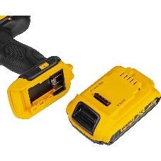 Дрель-шуруповерт DeWalt DCD771D2-QW, 18 В, 2 Ач, 42 Нм, щеточный