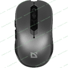 Мышь беспроводная Defender Gassa MM-105 серый, 1600 dpi, радиоканал, USB, кнопки - 6