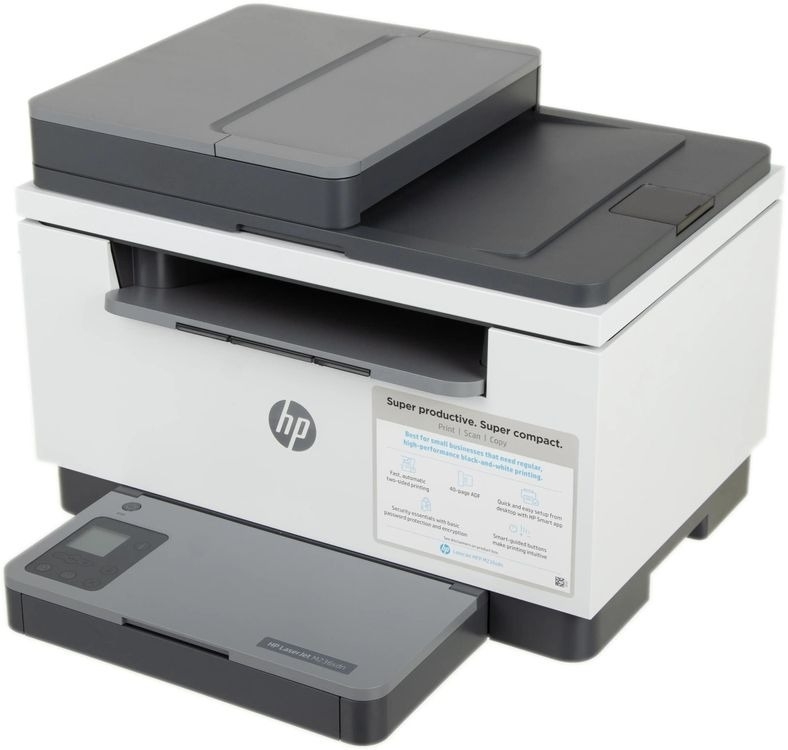МФУ лазерное HP LaserJet M236sdn (9YG08A), A4, ч/б, печ. до 29 стр/мин., скан. до 19 стр/мин. (ч/б) 10 стр/мин. (цвет), 600 x 600 dpi, USB, RJ-45, Air Print, Mopria