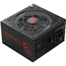 Блок питания Bloody BD-PS700W, 700Вт, 80 PLUS белый, 120мм, черный