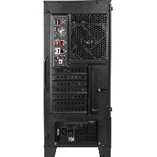 Компьютерный корпус MSI MAG FORGE 100M/mid-tower, ATX, tempered glass side panel/2x RGb 120мм & 1x 120мм fans inc./MAG FORGE 100M