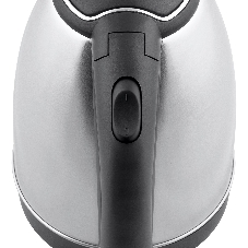 Электрочайник BBK EK1760S серебристый/черный, 1.7 л, 2200 Вт, скрытый нагревательный элемент