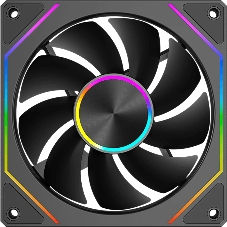 Вентилятор для корпуса PcCooler FG120R Reverse ARGB 120х120x25 черный 4-pin 28.4дБ (FG120R ARGB BK) Ret