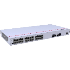 Коммутатор Huawei S310-24P4S, 24×1 Гбит/с PoE+ + 4×1 Гбит/с SFP, управляемый