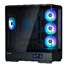Компьютерный корпус ZALMAN P50 DS, ATX, черный, WINDOW, 2x3.5