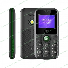 Мобильный телефон BQ 1853 Life черный/зеленый