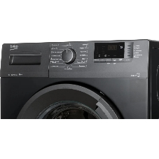 Стиральная машина Beko WSRE6512ZAA черный, загрузка фронтальная 6 кг, 1000 об/мин., класс: А
