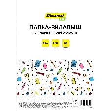 Папка-вкладыш Silwerhof Eco глянцевые А4+ 60мкм (упаковка: 100шт)