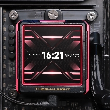 Система жидкостного охлаждения Thermalright Frozen Warframe ULTRA 360 ARGb Soc-AM5/AM4/1151/1200/2066/2011/1700 черный 4-pin 29.6dB Al LCD Ret (F-WFRAME-ULT-360-BL-ARGb)