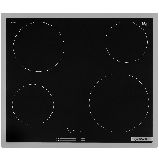Электрическая варочная поверхность Bosch PKE645BB2E, 4 конфорки, стеклокерамика, 6600 Вт