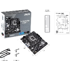 Материнская плата ASUS PRIME B760M-F, LGA 1700, Intel B760, 2xDDR5, 4xSATA, 2xM.2, 1xPCIe 4.0 x16, 1xPCIe 3.0 x1, 1xHDMI, 1x1Gb LAN, 4xUSB-A 5Gbps, 2xUSB-A 2.0, 7.1, mATX