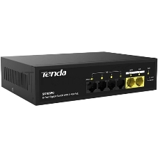 Коммутатор Tenda SG106PC, 4×1 Гбит/с PoE + 2×1 Гбит/с Uplink, неуправляемый