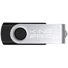 Флешка USB KingPrice KPFD2 (KPFD2A008ABK), 8Gb, USB 2.0, R/W 15/5, черный