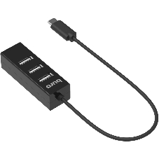 USB-концентратор Buro BPH-C-1906, USB-C, USB 2.0 4 порта, USB